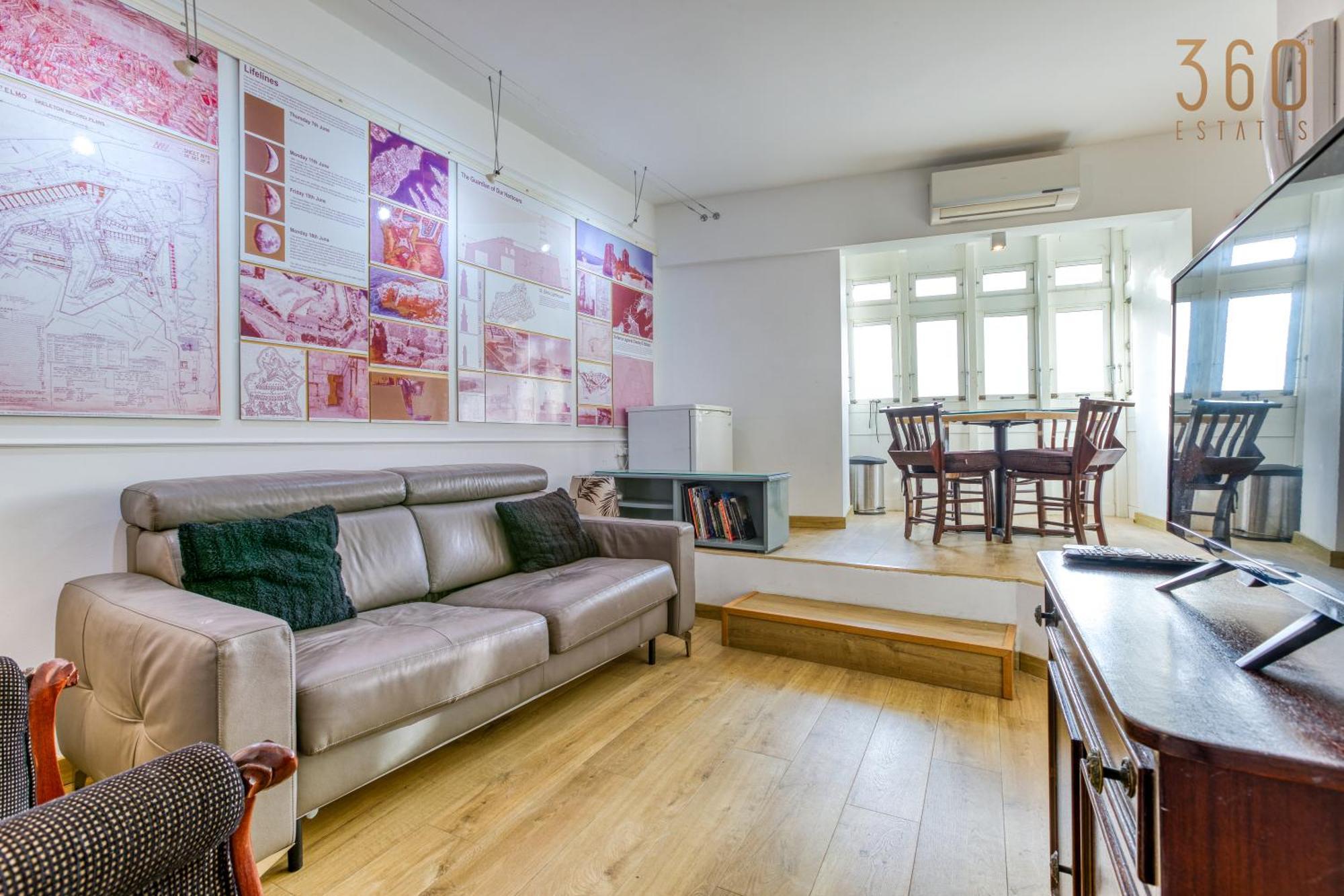 Comfortable 1Br Home With Maltese Balcony In Valletta By 360 Estates Exterior photo